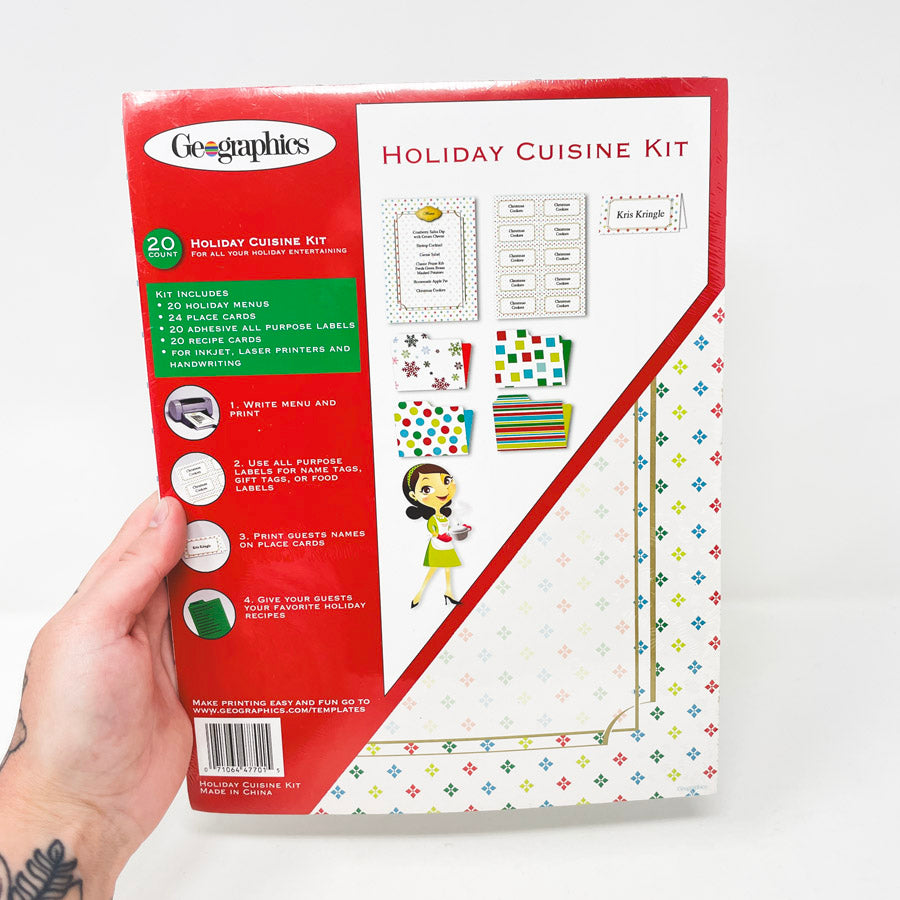 Geographics Holiday Cuisine Kit
