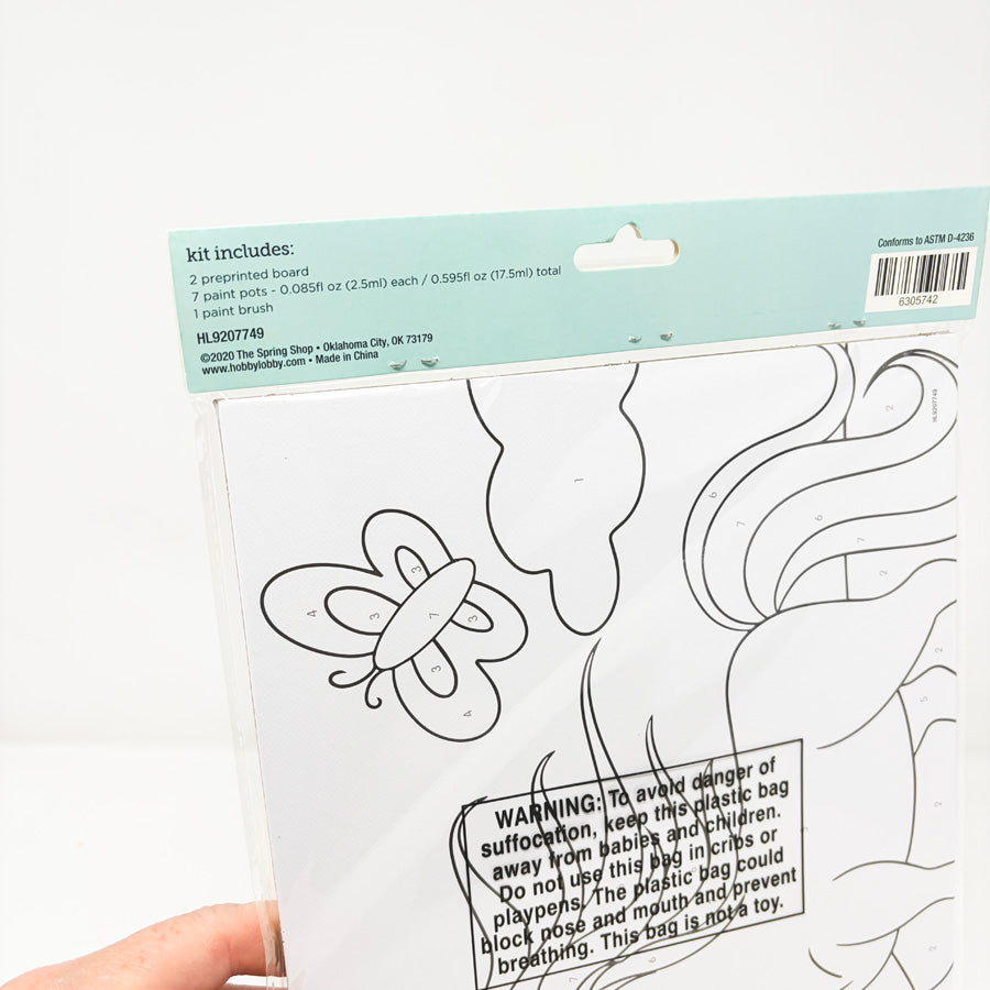 Unicorn Paint By Numbers Kit