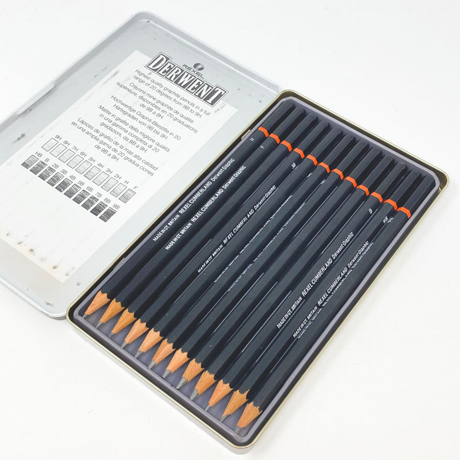 Derwint Graphic Sketching 12 pc Soft Set