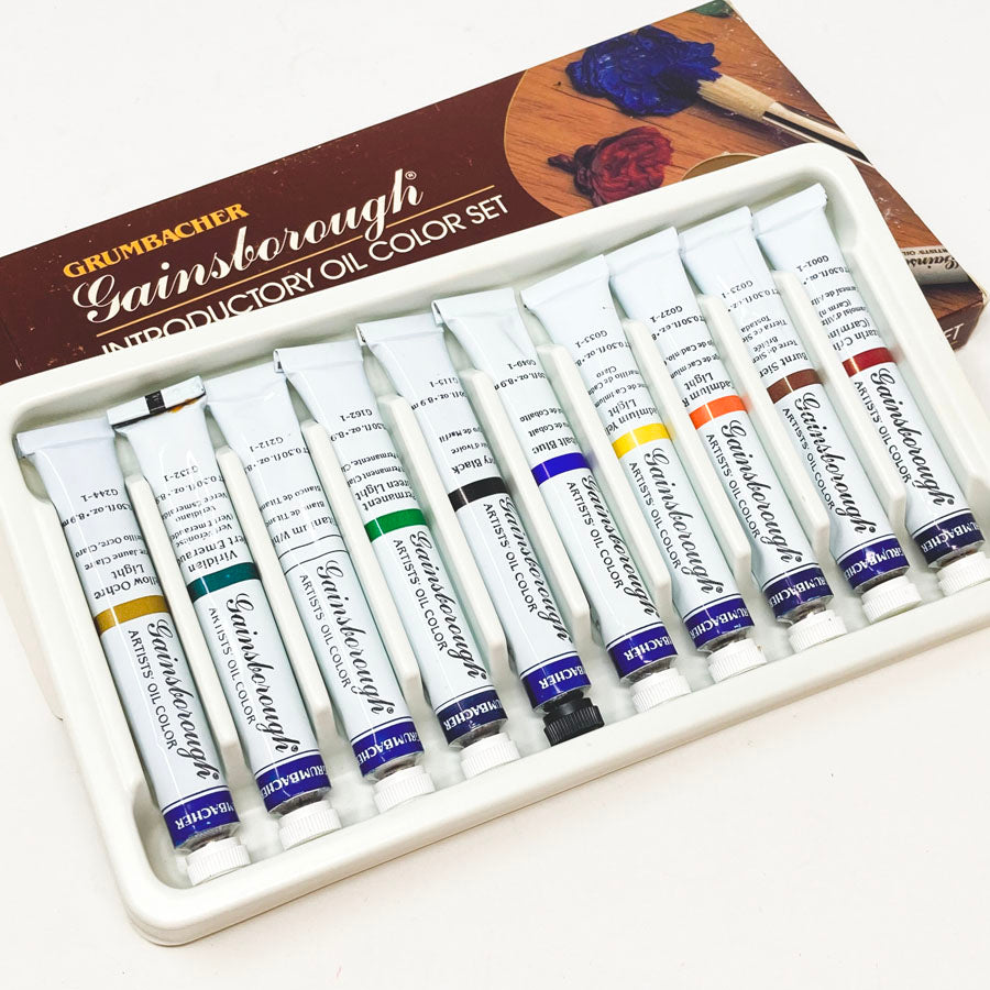 Grumbacher Gainsbrough Introductory Oil Color Set (10)