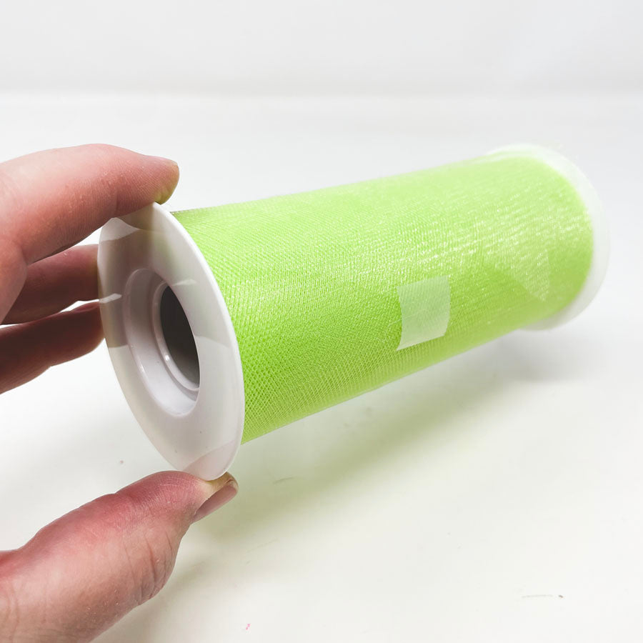 Spool of Lime Green Tulle