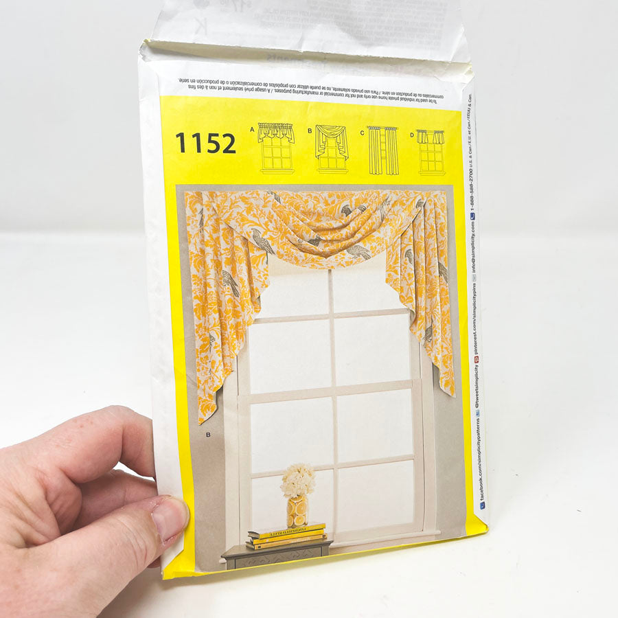 Simplicity 1152 – Curtains Sewing Pattern