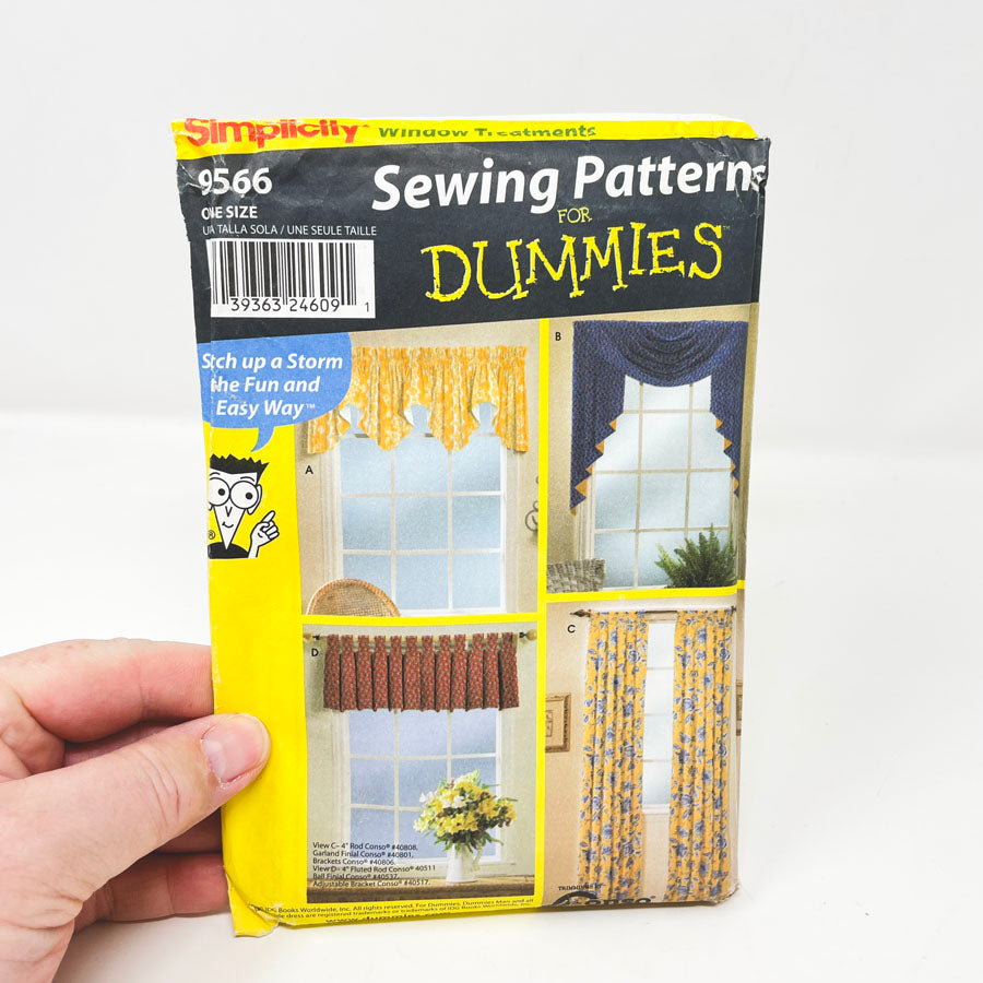 Simplicity 9566 – Curtains Sewing Pattern