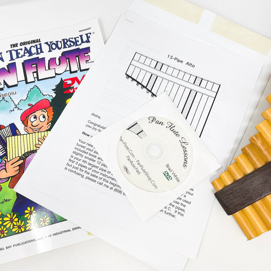 Mel Bay Pan Flute and DVD Video