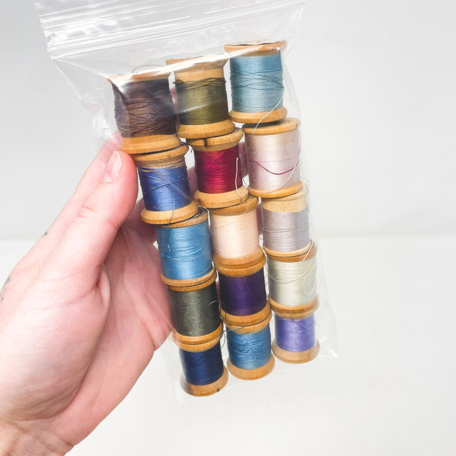 Vintage Thread Spool Bundle (1)