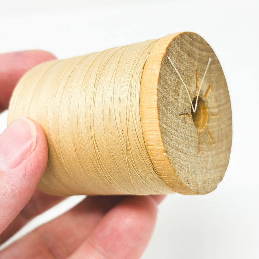 Large Wood Spindle Thread Spool