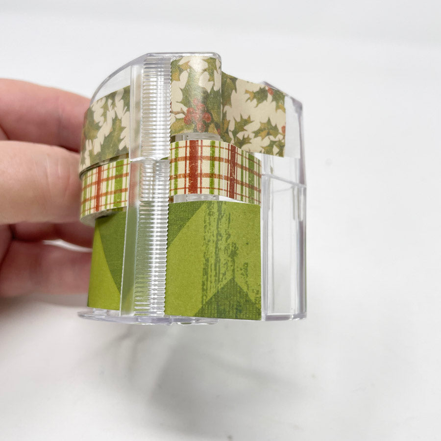 Paper Holiday Tape and Holder