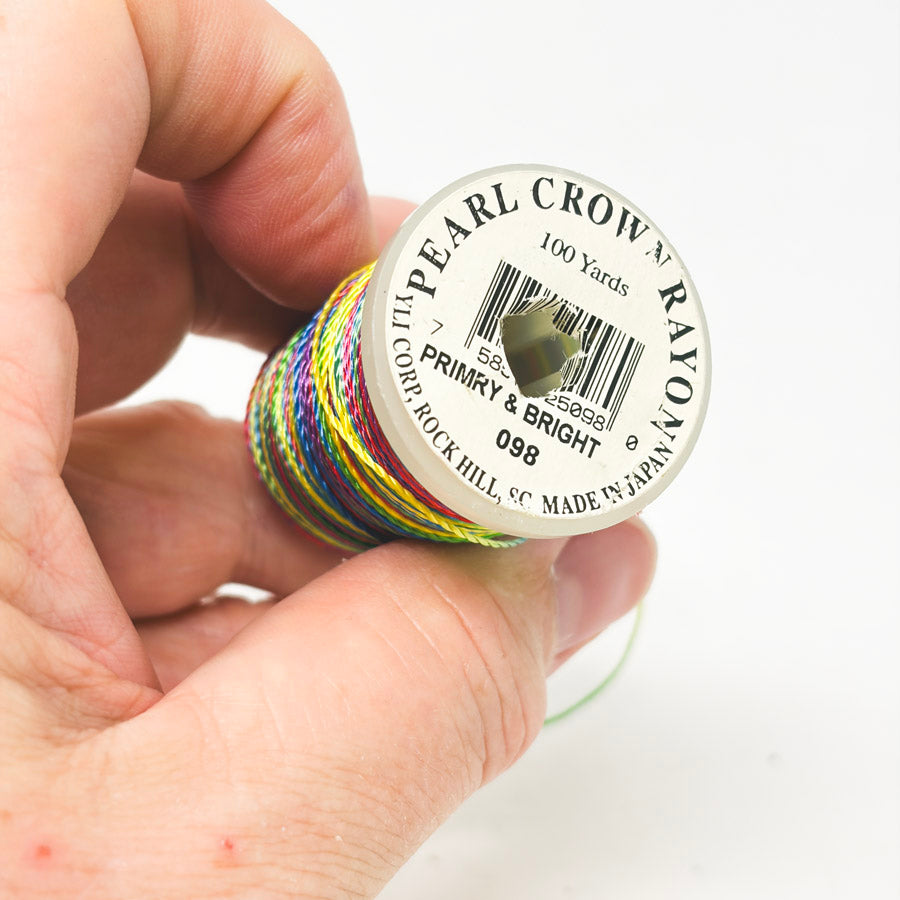 Pearl Crown Rayon Primary & Bright Thread