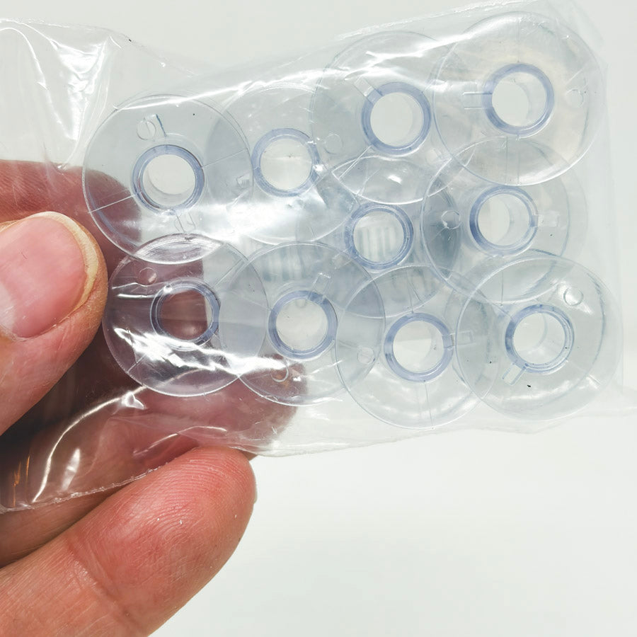 Clear Plastic Bobbin Bundles (1)