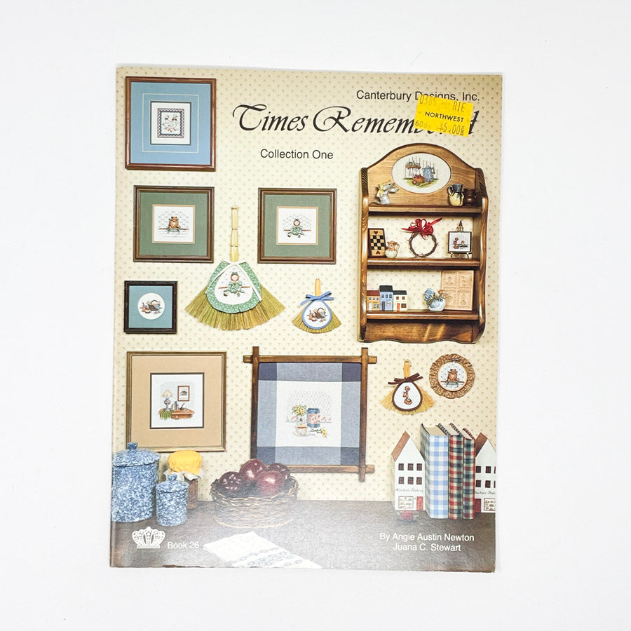 Vintage Cross Stitch Pattern - 1980s - Canterbury Designs, Inc. - Pick a Pattern