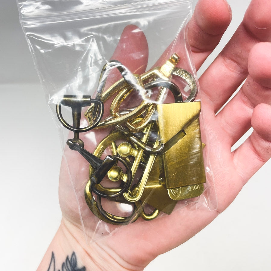 Gold & Brass Buckle Bundle