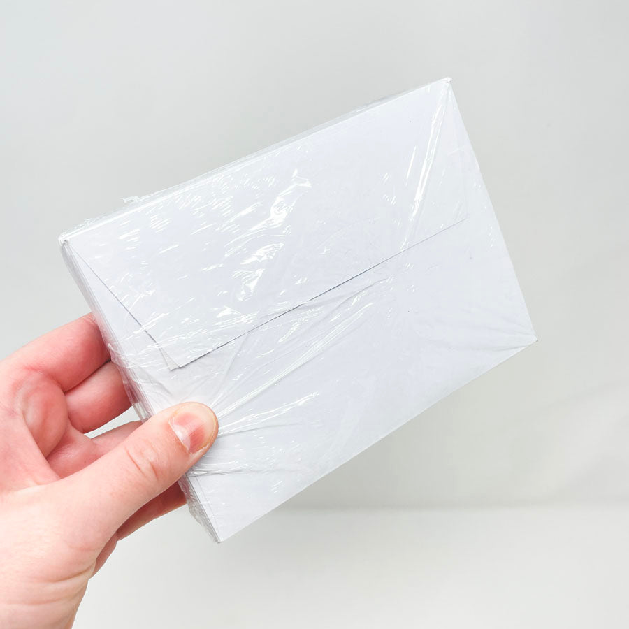50 pk White A2 LUX Envelopes