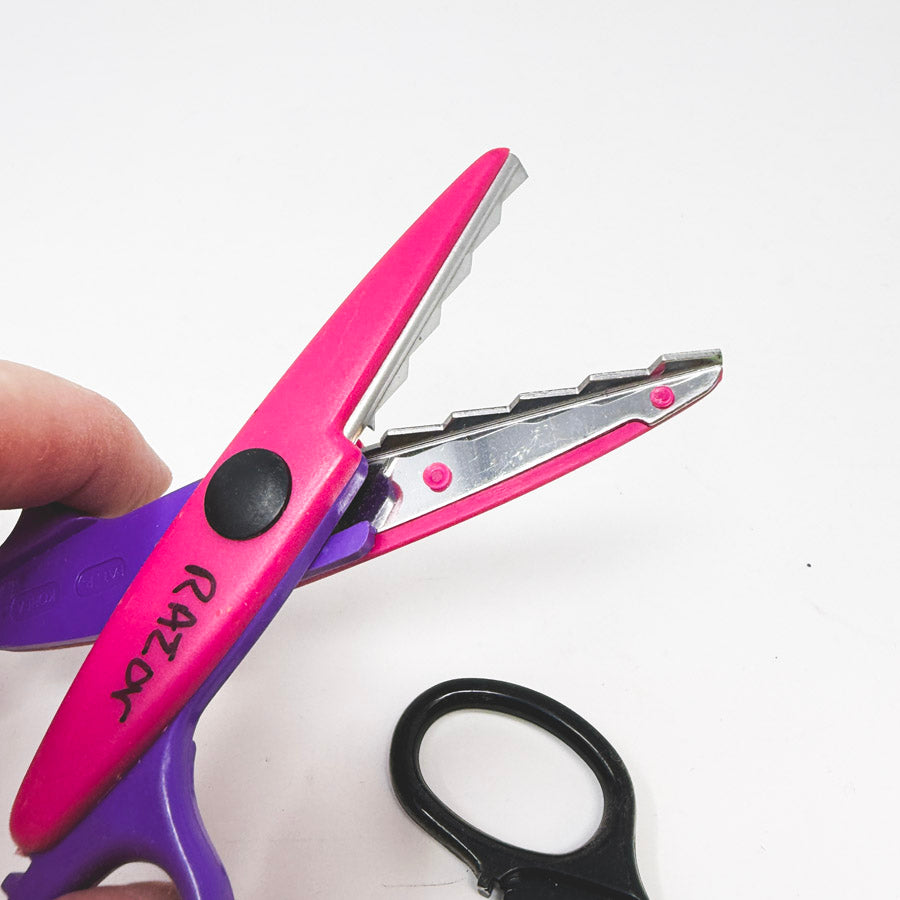 Kid Size Paper Edger Scissors