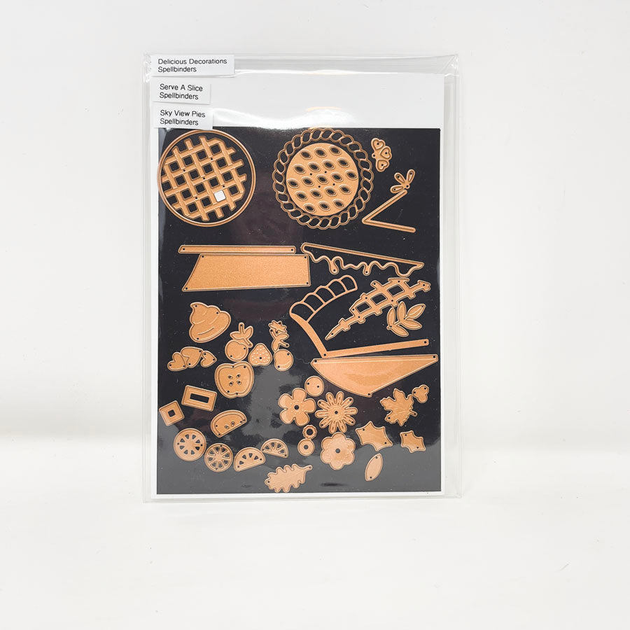 Sky View Pies/Serve a Slice/Delicious Decorations - Spellbinders Cutting Dies