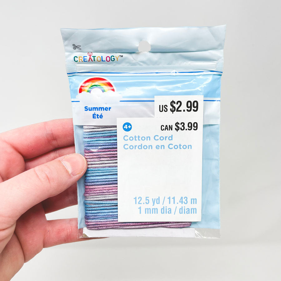 Creatology Cotton Cord 1mm diam (1)