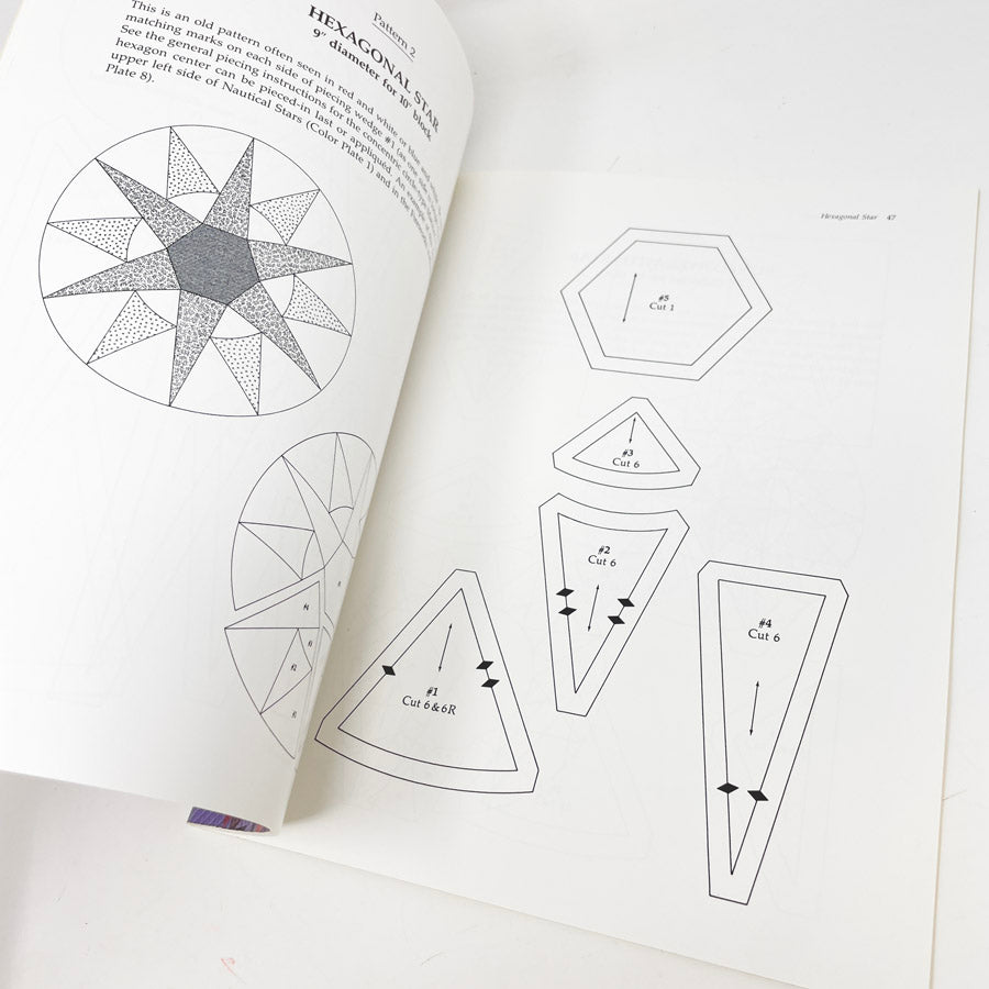 Mariner's Compass Quilt Pattern Book by Judy Mathieson