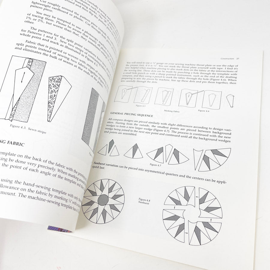 Mariner's Compass Quilt Pattern Book by Judy Mathieson