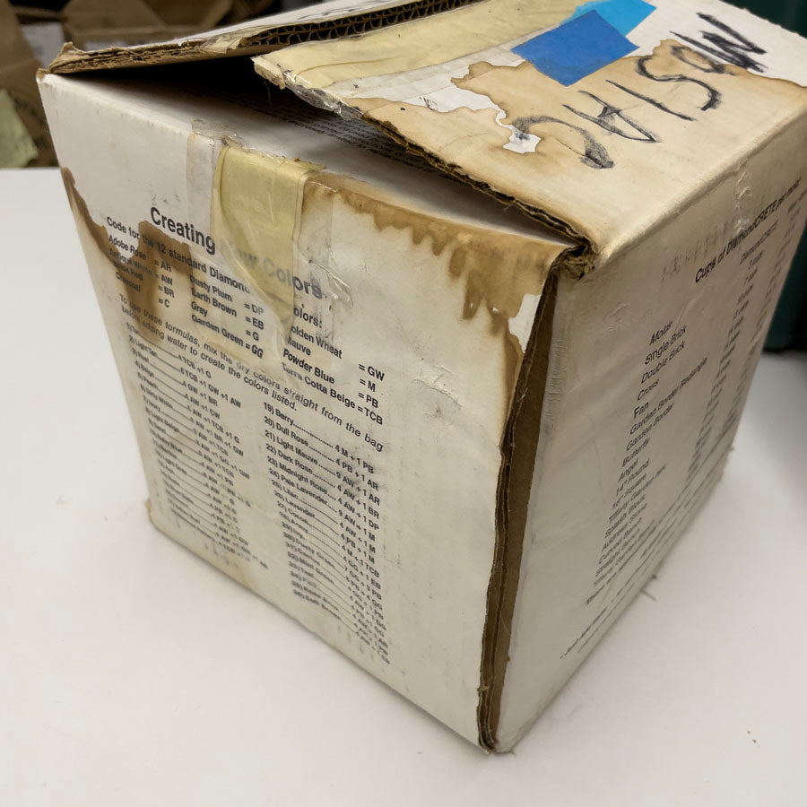 Box of DiamondCRETE - Earth Brown