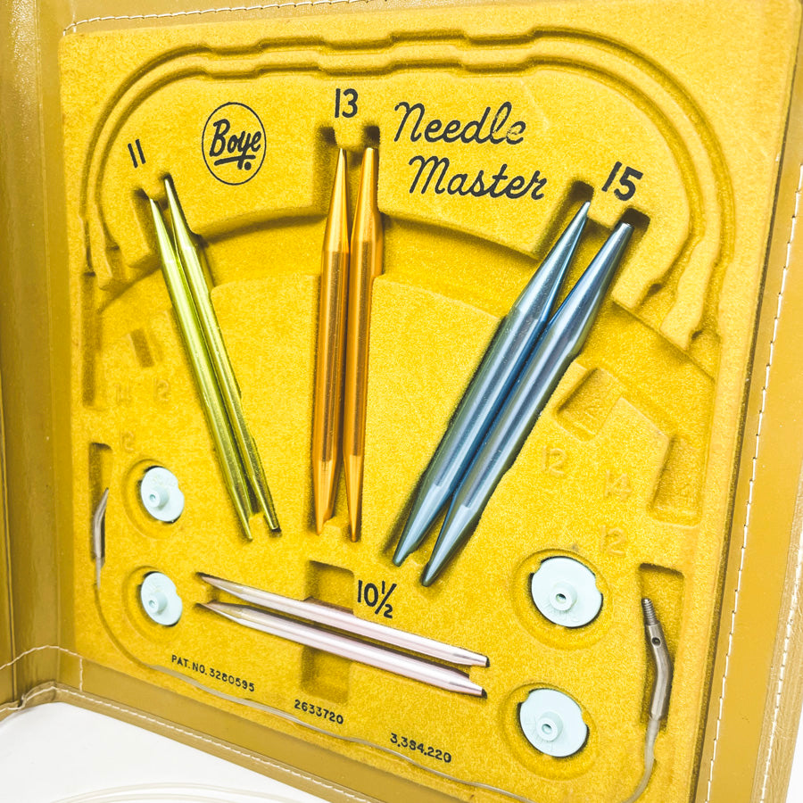 Boye Needle Master Interchangeable Knitting Needle Set