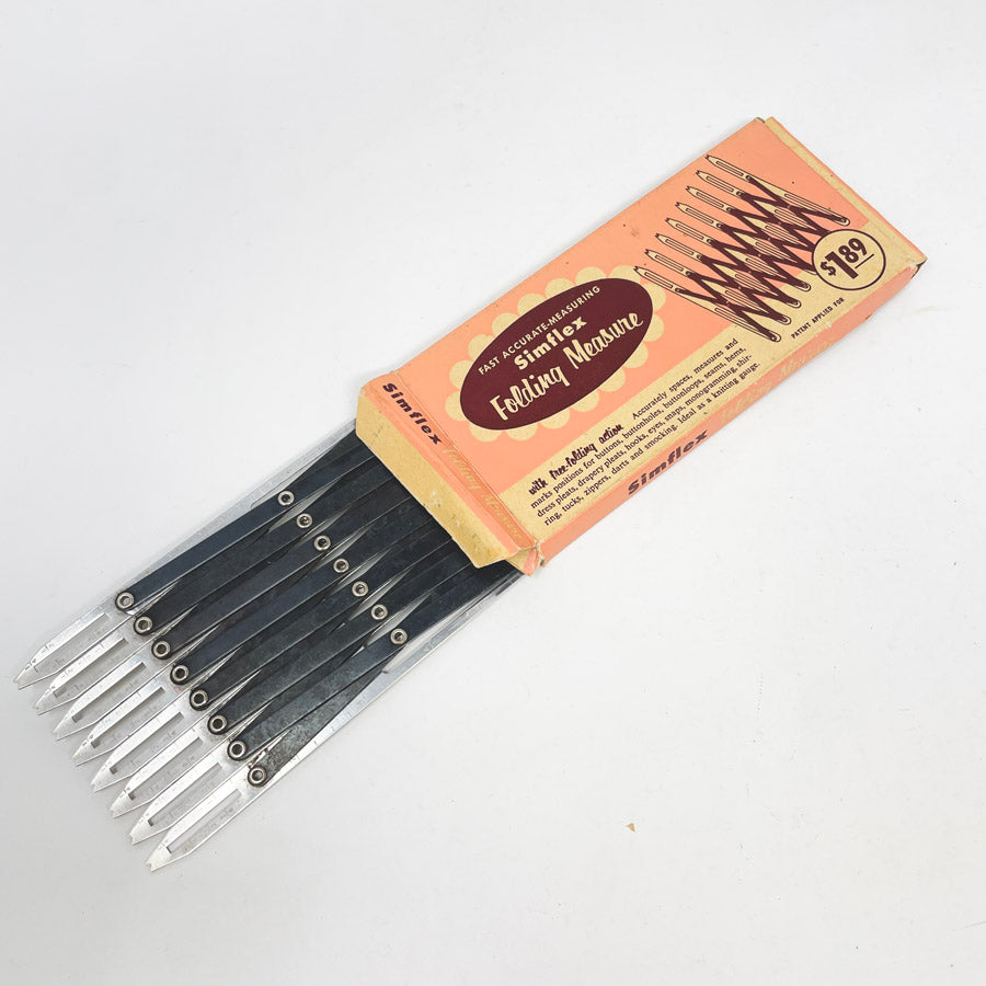 Vintage Simflex Folding Measure