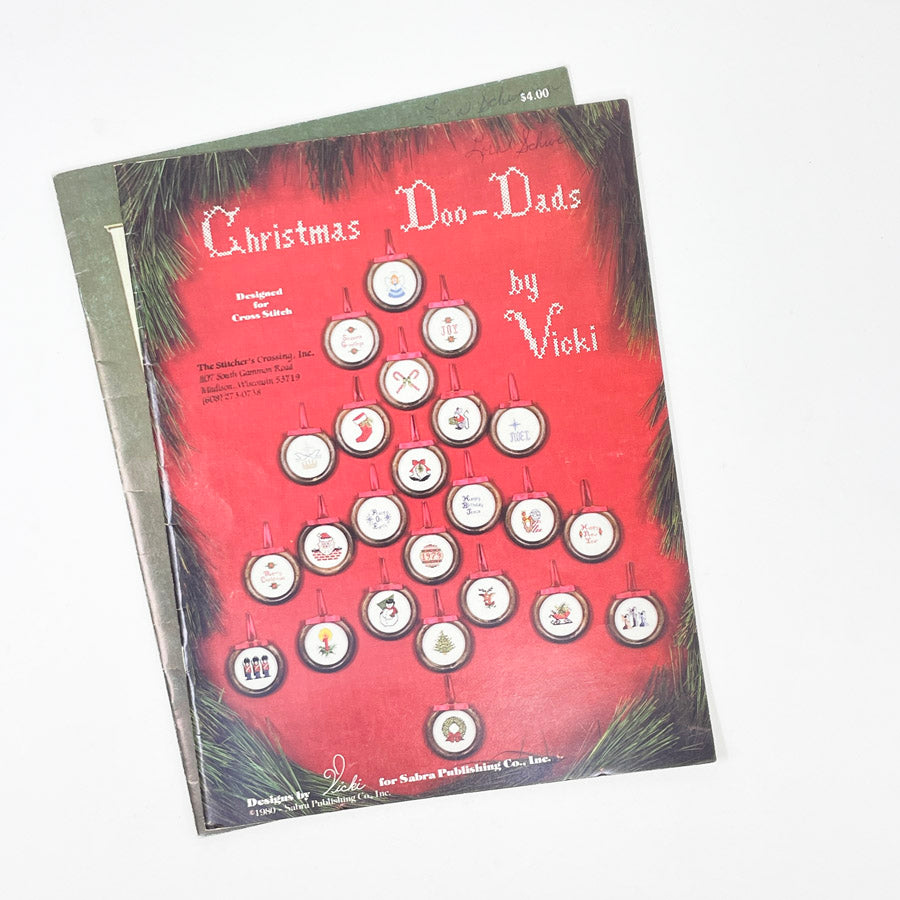 Vintage Cross Stitch Pattern - 1980s - Christmas Bundle 4 (5)