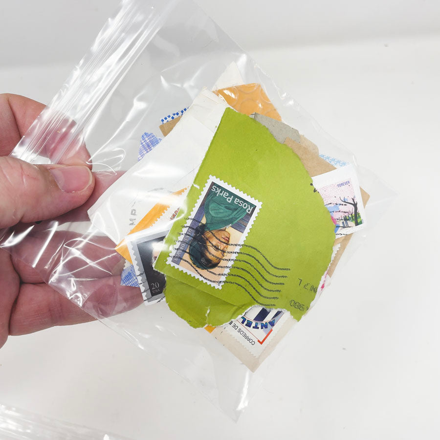 Vintage Postage Stamp on Paper - Pick a Bundle