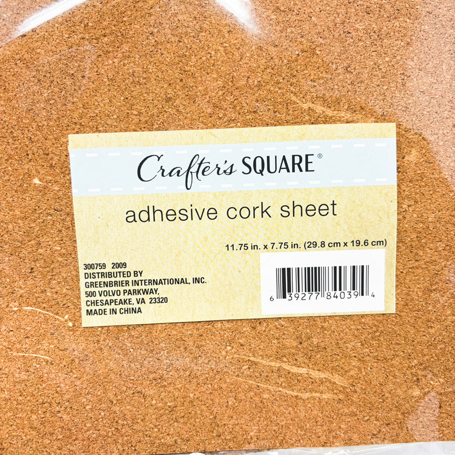 Crafter's Square Adhesive Cork Sheet (1)