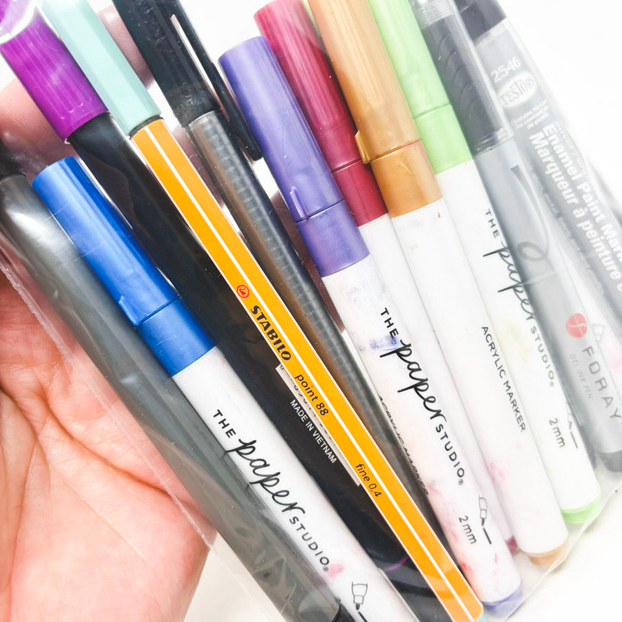 Assorted Art Marker & Pen Bundle