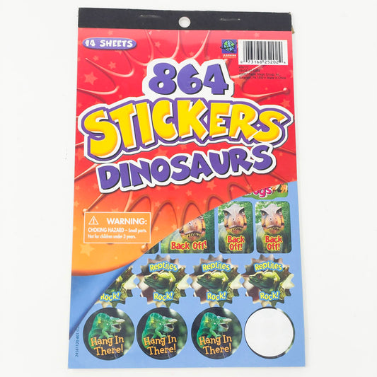 Dinosaur Stickers Book
