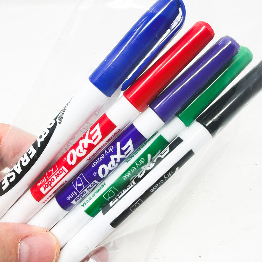 Dry Erase Marker Bundle (5)