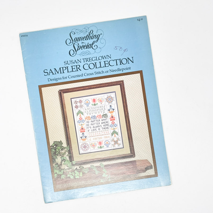 1980s Vintage Cross Stitch Pattern Bundle - Sweet