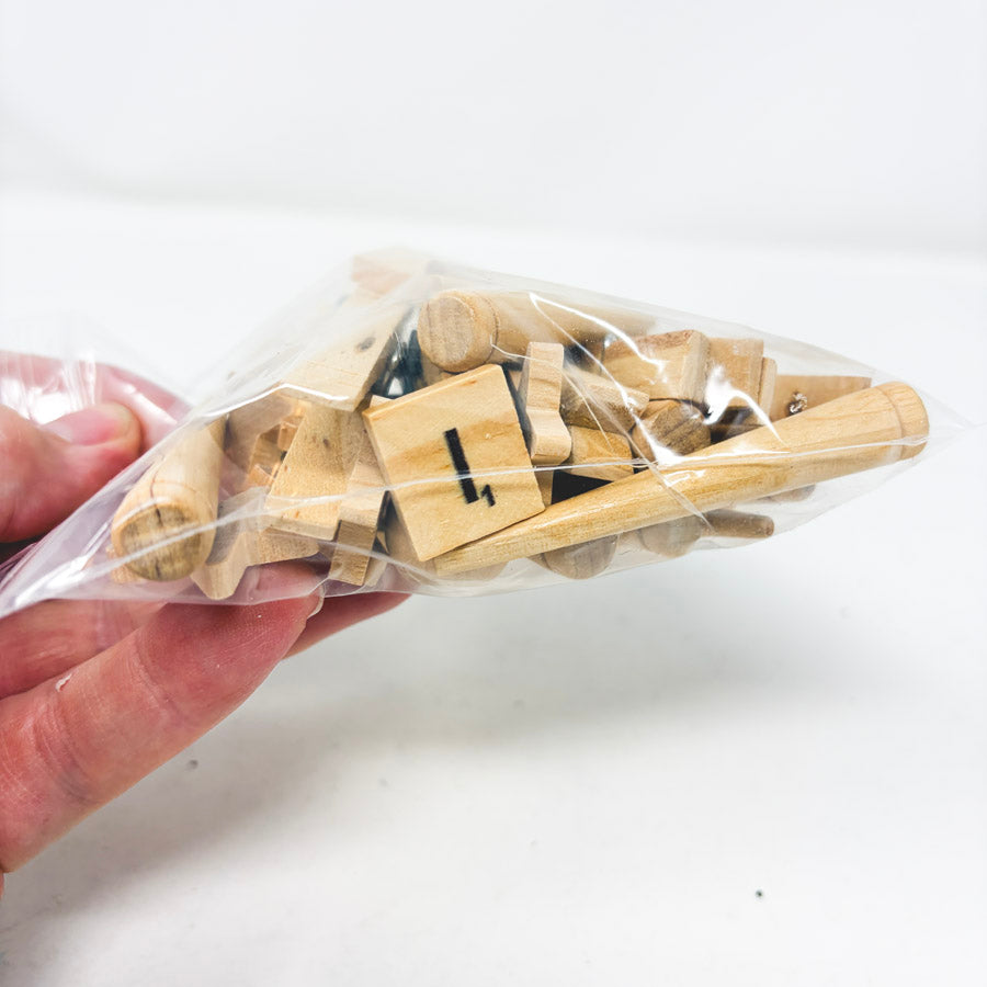 Bundle of Assorted Wood Things