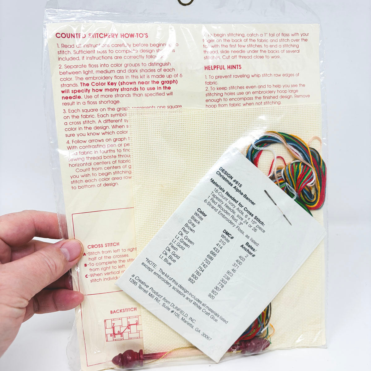 Creative Moments-Merry Merry Christmas Cross Stitch Kit