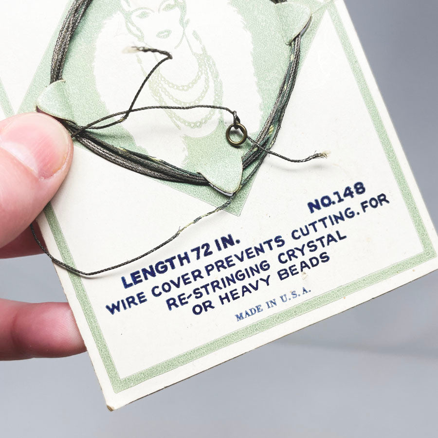 Braided Wire Over Silk