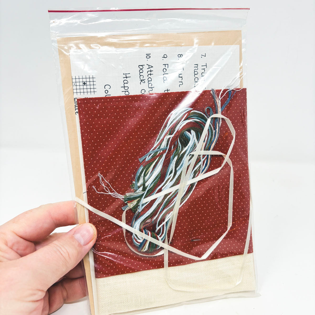 Pine Needles- A Sample of Stocking Ornaments