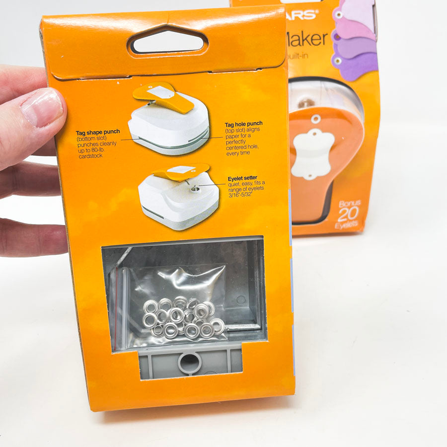 Fiskars Tag Maker Paper Punches