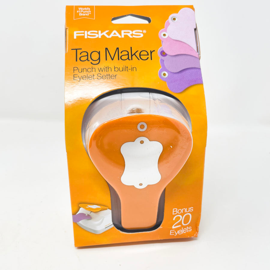 Fiskars Tag Maker Paper Punches