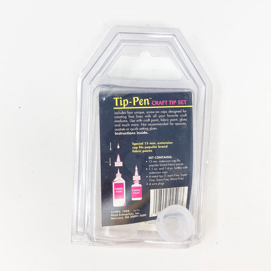 Plaid Tip-Pen Bottle Set