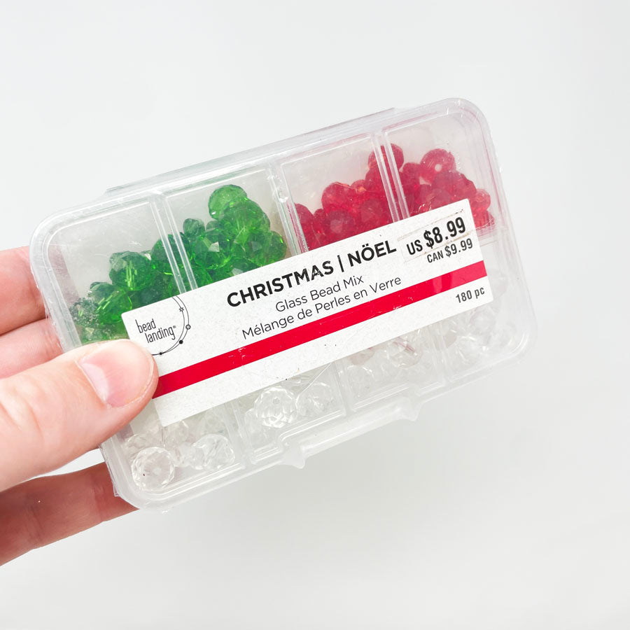 Bead Landing Christmas Glass Bead Mix