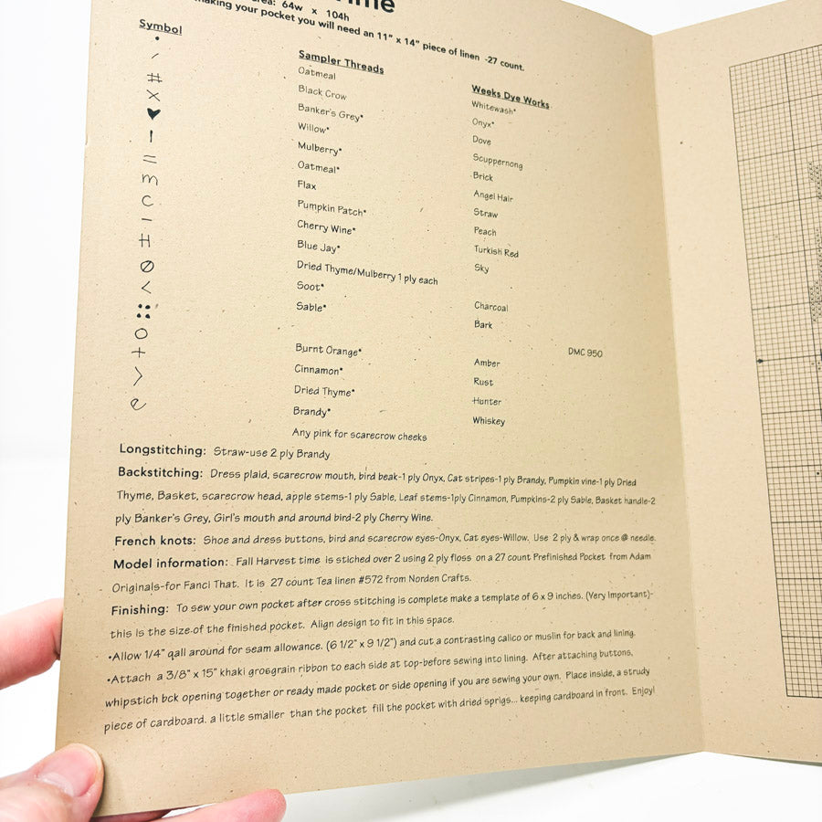 Fall Harvest Time – Cross Stitch Pattern by Fanci That