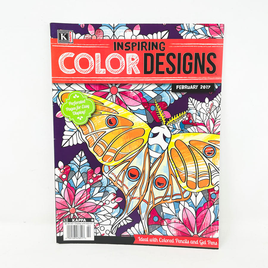 Inspiring Color Designs Coloring Book