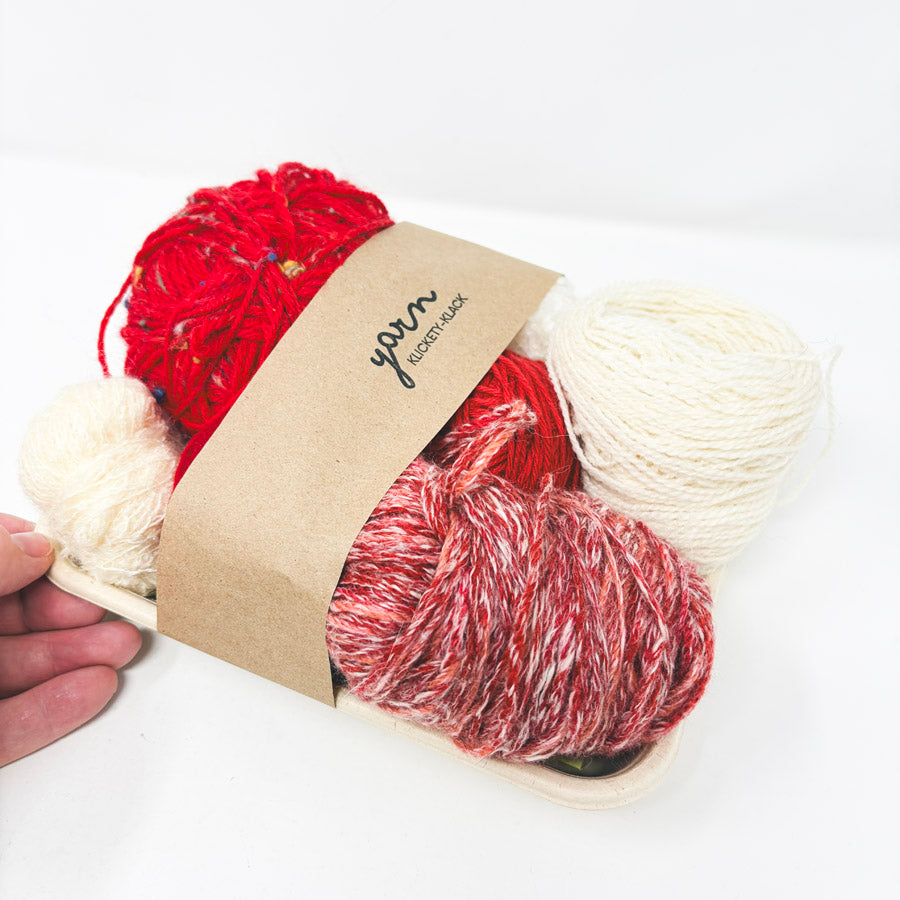 Peppermint Twist Yarn Sushi Weaving Kit