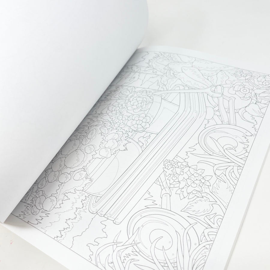 Country Scenes Color By Number Coloring Book