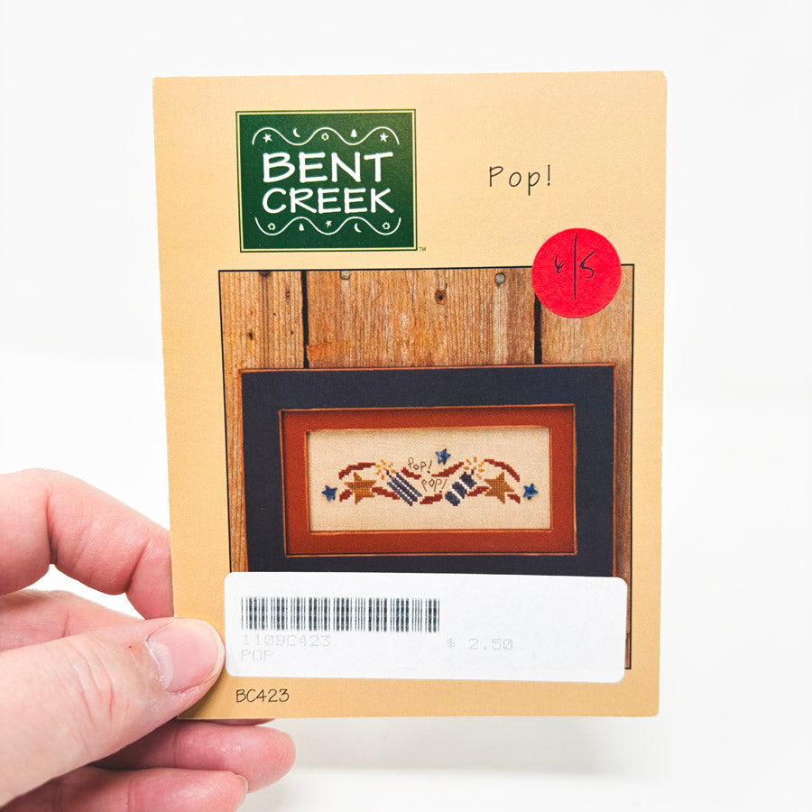 Pop - Small Cross Stitch Pattern by Bent Creek