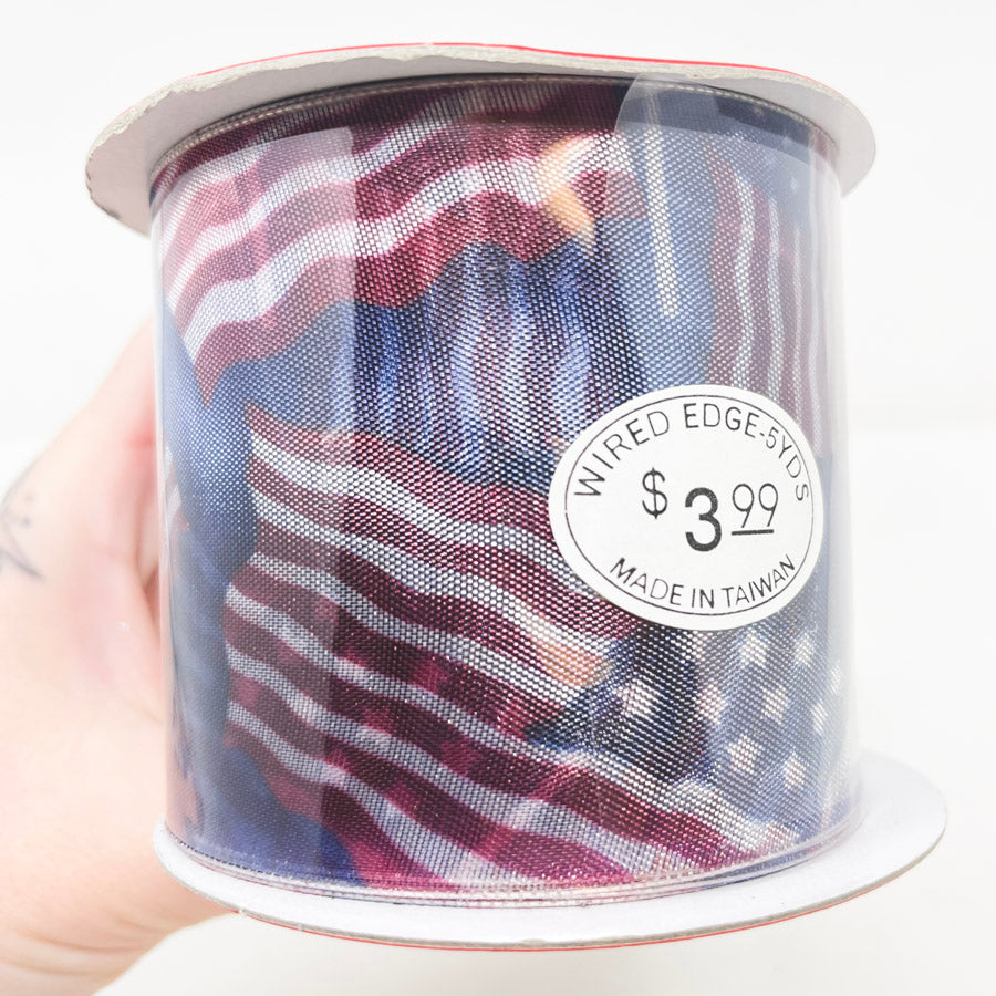 2-1/2" USA Flag Ribbon