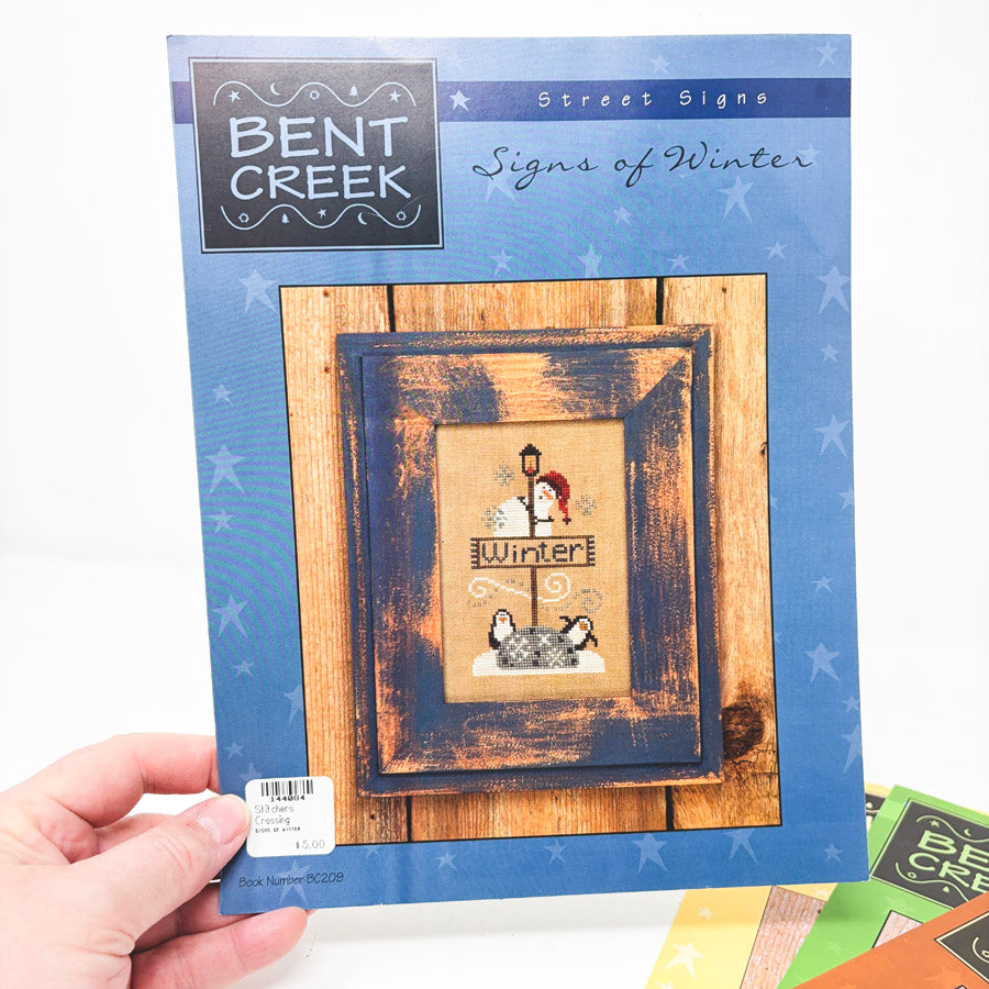 Street Signs – Cross Stitch Patterns by Bent Creek