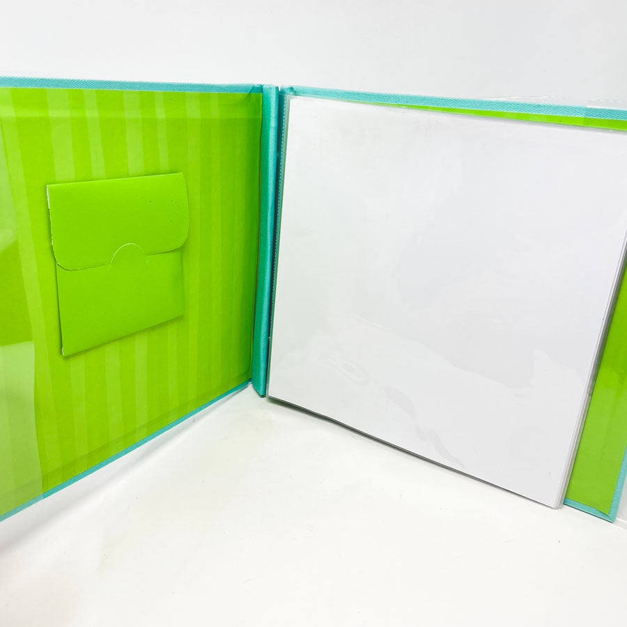 Teal Birthday Scrapbook