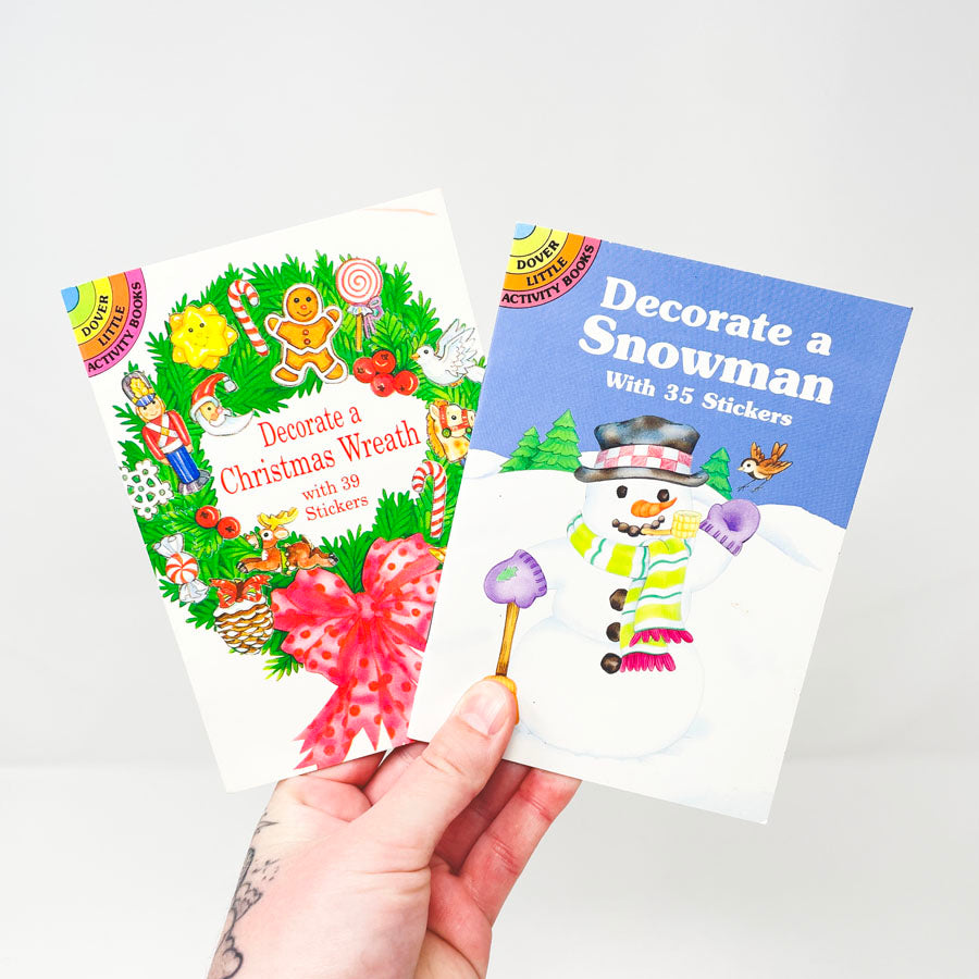 Christmas Sticker Books - Pick One