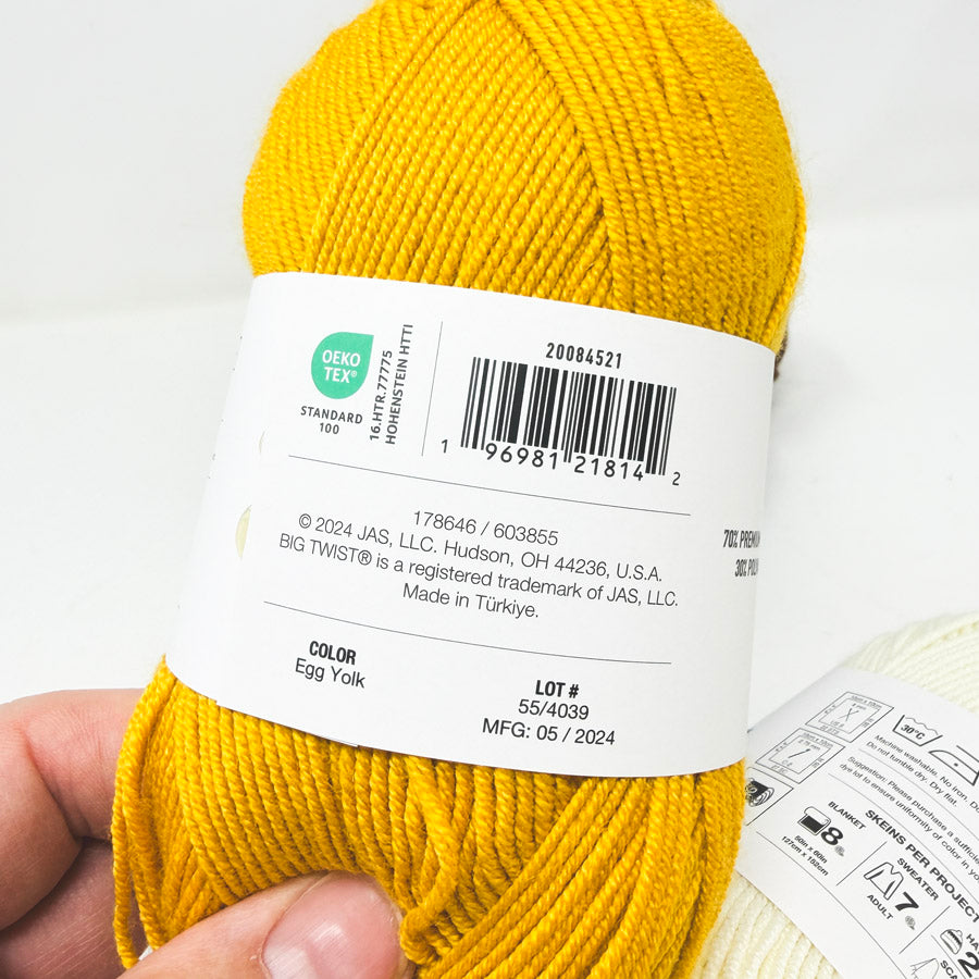 Big Twist Amigurumi Acrylic Yarn
