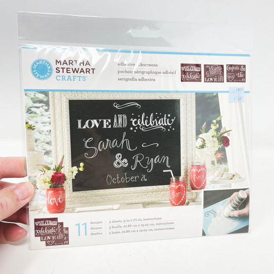 Martha Stewart Phrases Stencil